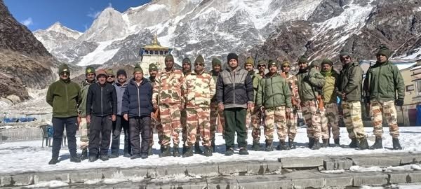   बदरीनाथ धाम व केदारनाथ धाम मंदिर की सुरक्षा में ITBP के जवानों की तैनाती