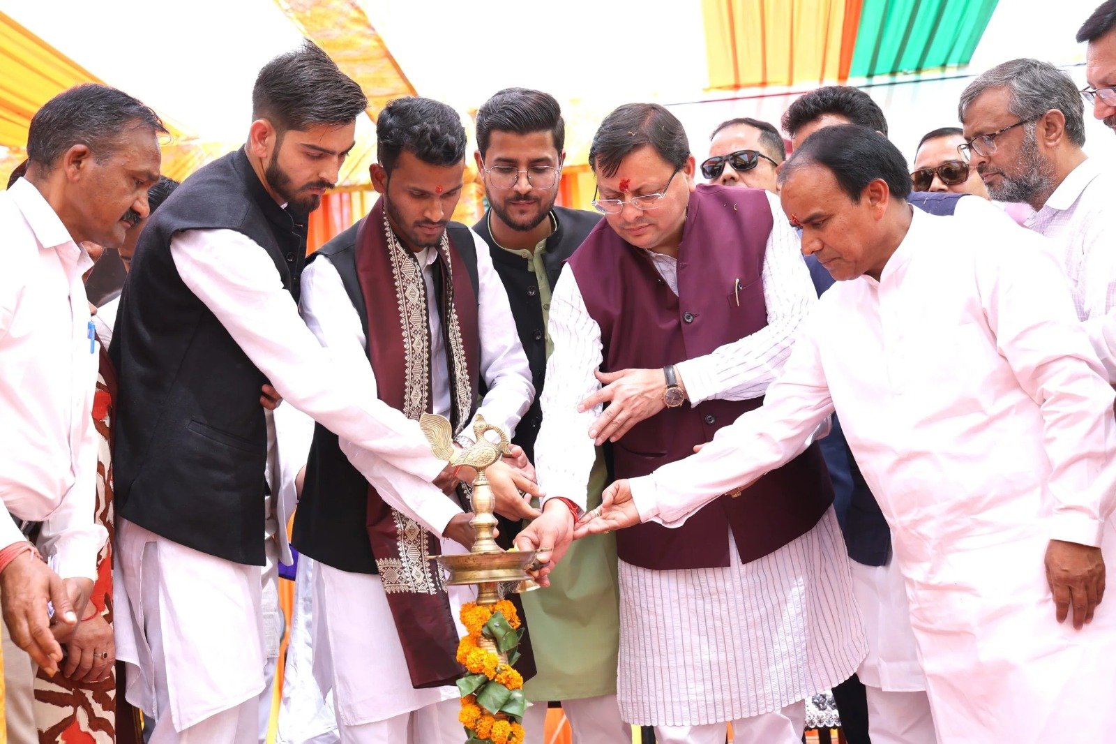 मुख्यमंत्री धामी ने किया छात्रसंघ समारोह का शुभारंभ