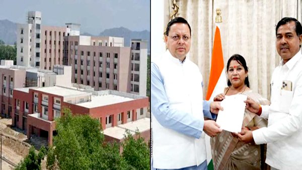 “विधायक आदेश चौहान और महापौर किरण जैसल ने CM धामी से मुलाकात कर कॉलेज पर जनता की राय रखी”