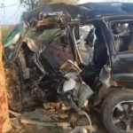 "हरियाणा में स्कॉर्पियो हादसे में 4 युवकों की मौत, 3 घायल"